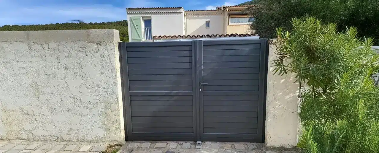 Pose de portails sur-mesure - Illumin'Alu - Aubagne et sa région