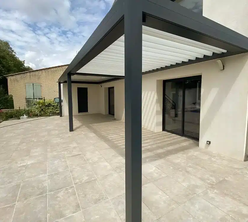 Pose de pergolas - Illumin'Alu - PACA